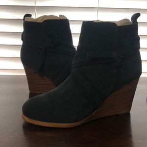 Diba Wrap Around Suede Bootie